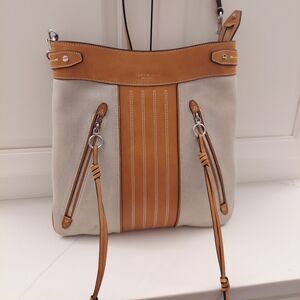 TORY BURCH Tan and Cream Women's Bag